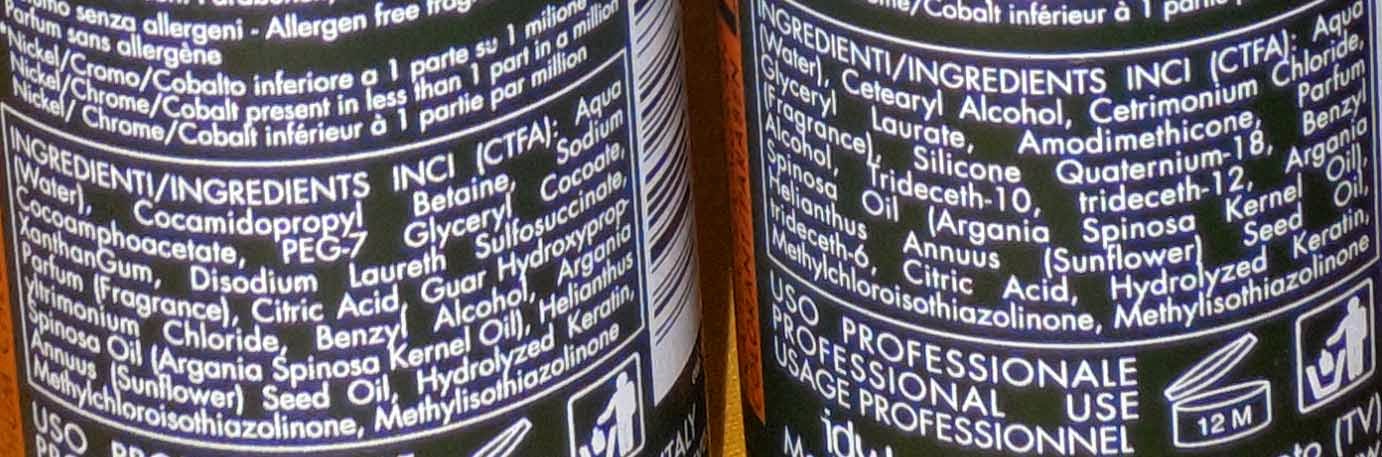 ingredientes del shampoo sin sal