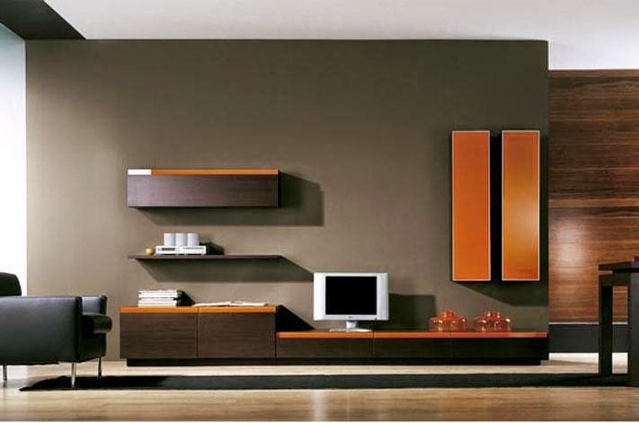 Muebles X Muebles: Decoración interior-color wengue