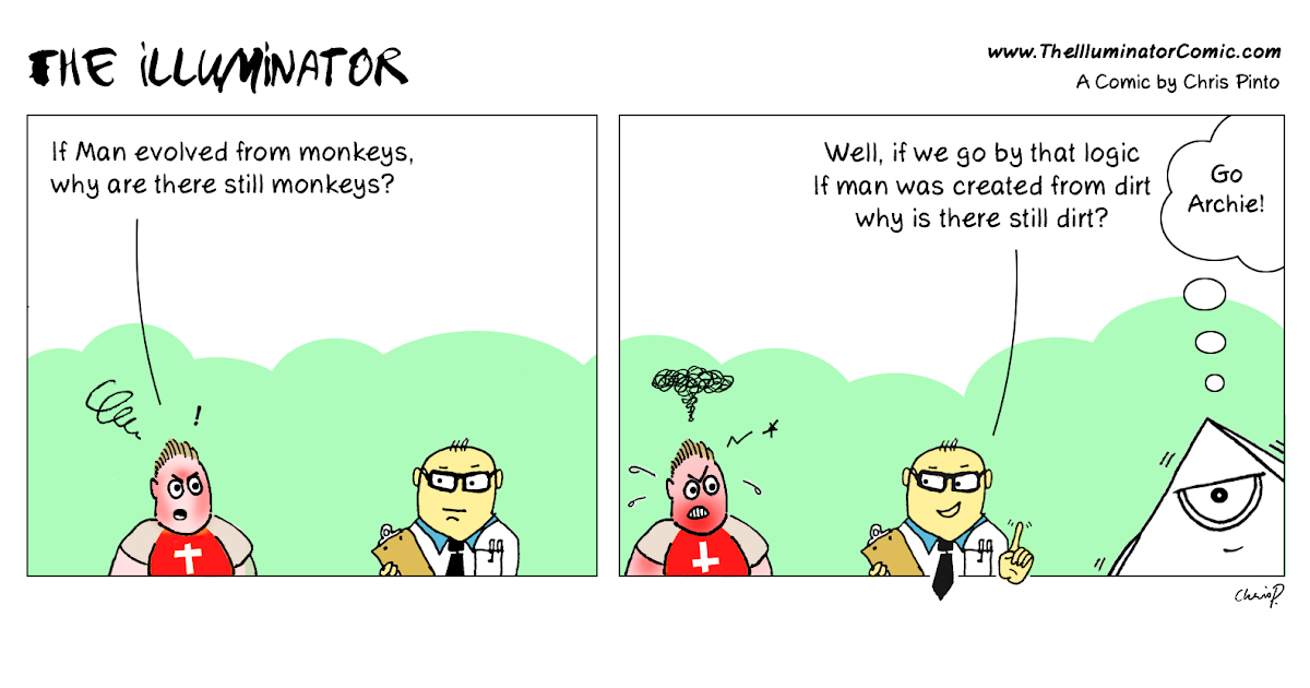 The Illuminator Comic Why are there still Monkeys?