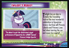 My Little Pony Twilight's Request MLP the Movie Trading Card