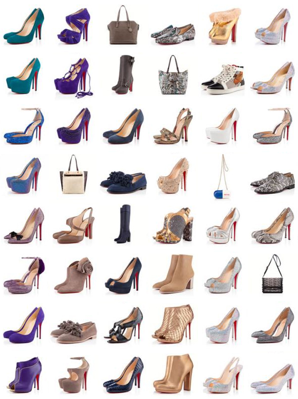 christian louboutin bags and shoes