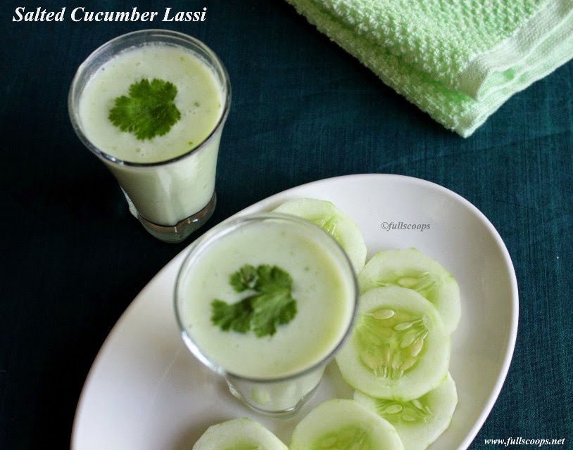 Salted Cucumber Lassi