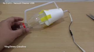 Tutorial Cara Membuat Vacuum Cleaner USB Sederhana