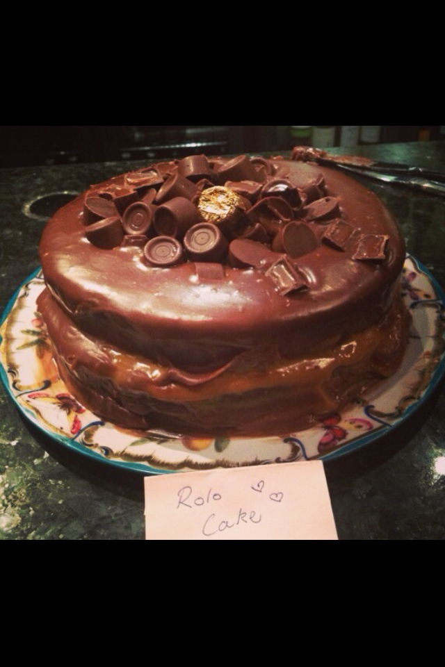 Love Cat: Rolo cake