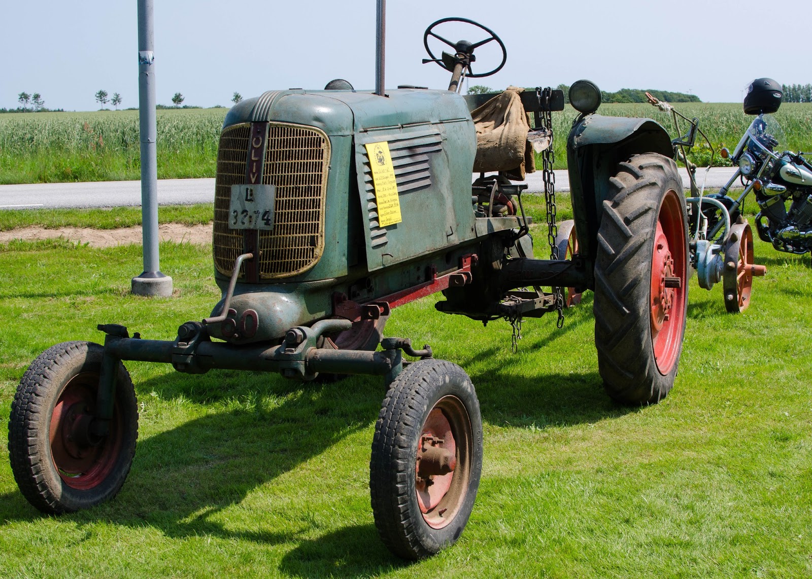 The Things I Enjoy A vintage Oliver 60 tractor in Sweden