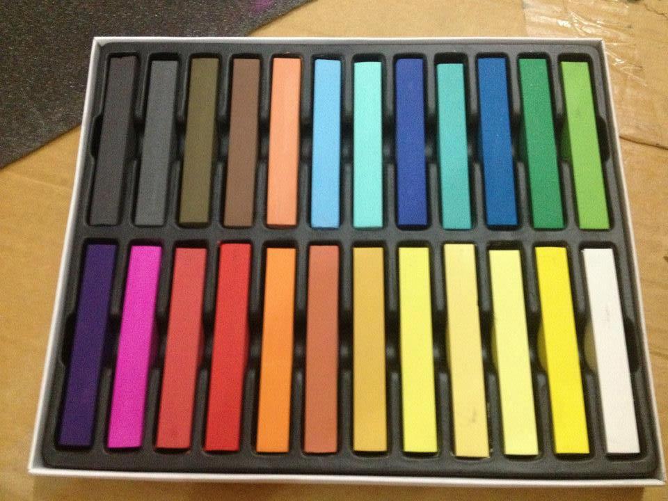 The Red Spotlight Boutique Hair Chalk • PRICES 12pcs. Php 450 24pcs