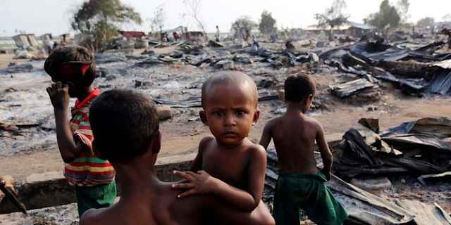 Warga muslim Rohingya via merdeka.com