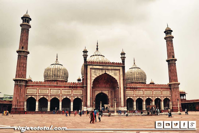 Mezquita Jama Masjid, Delhi, India