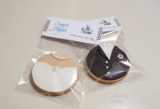 galletas con fondant para boda - 4