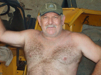 older men mature - very hairy chest