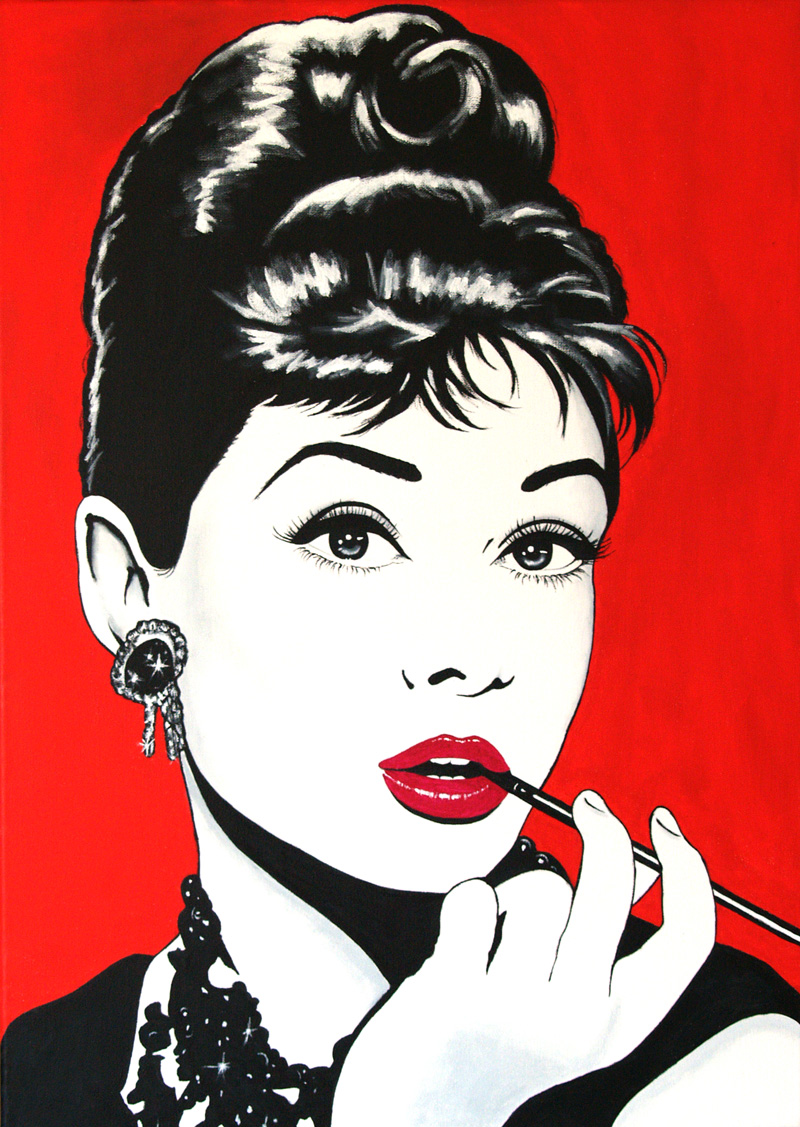 The Art Experience: AUDREY HEPBURN