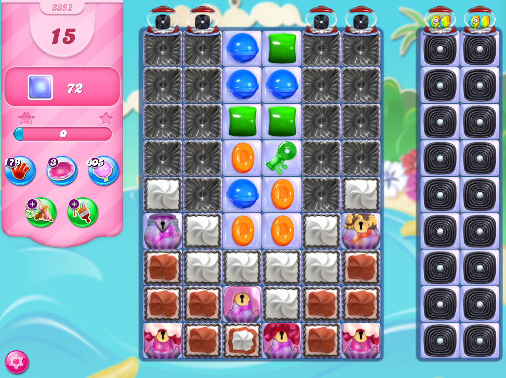 Candy Crush Saga level 3392 Candy Crush Saga level 3392