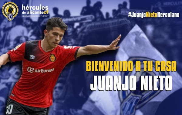 Oficial: El Hércules ficha a Juanjo Nieto