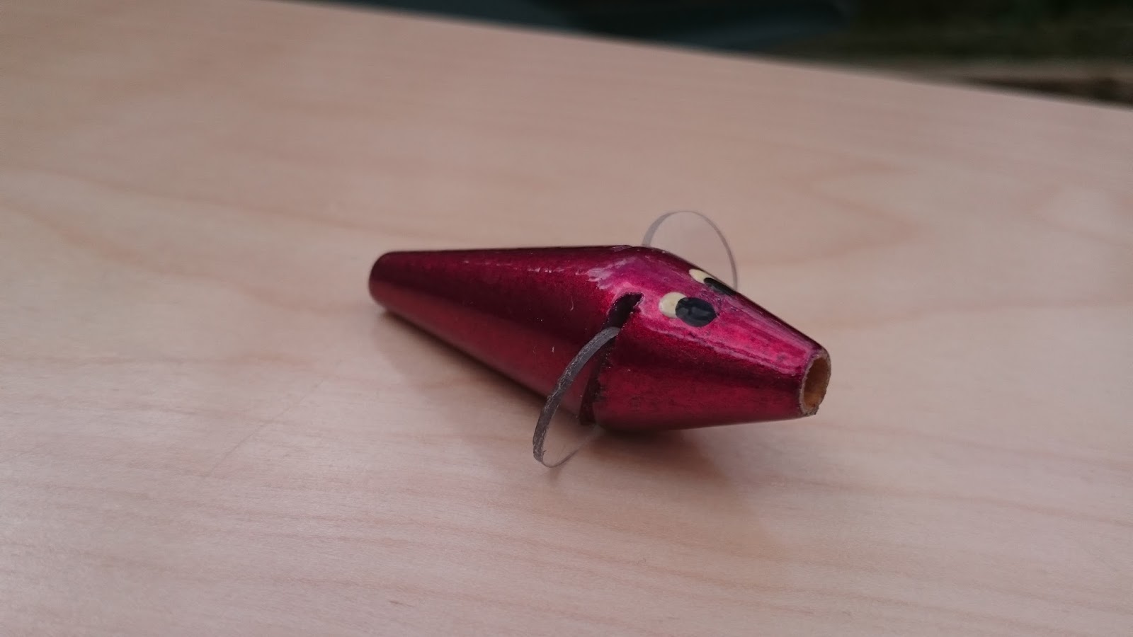 Salmon Fly Ruby Red Floating Devon Minnows Tay Salmon Fly