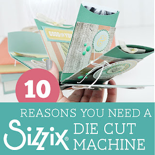 10 Reasons Why You Need a Sizzix Die Cut Machine by Jen Gallacher from www.jengallacher.com. #sizzix #diecutting #diecut #bigshot