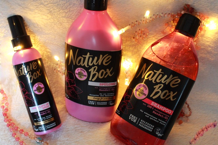 Review Nature Box Mandel Ol Shampoo Spulung Insta Lift Up Spray