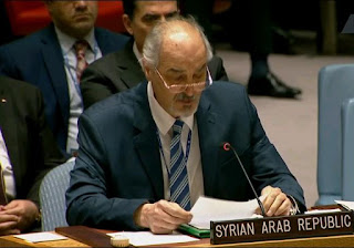 Syrian Ambassador Bashar Jaafari