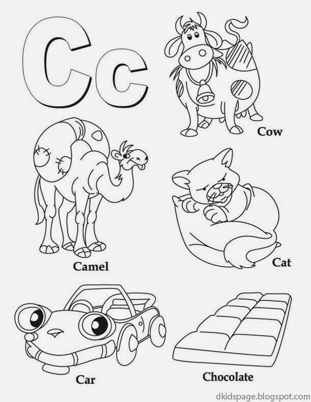 Letter C Printable Worksheets - Printable Cards