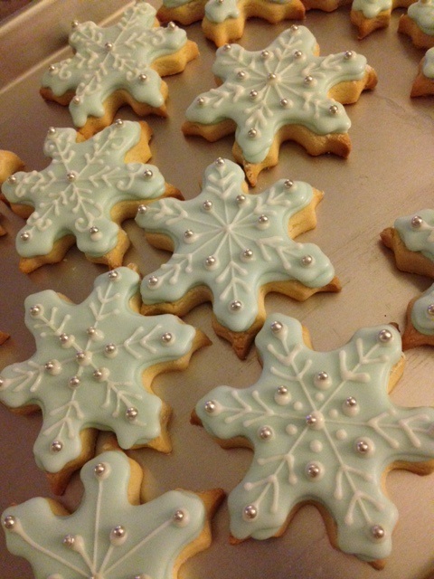 Sparkling Snowflake Cookies – Cookies for England