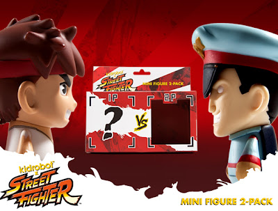 Kidrobot x Street Fighter “Vs” Mini Figure 2 Packs