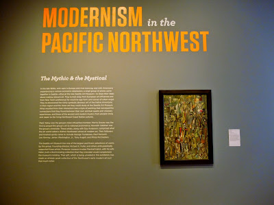 Modernism in the Pacific Northwest Exhibit Wall
