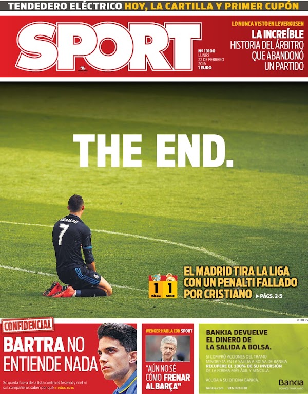 Real Madrid, Sport: "The End"