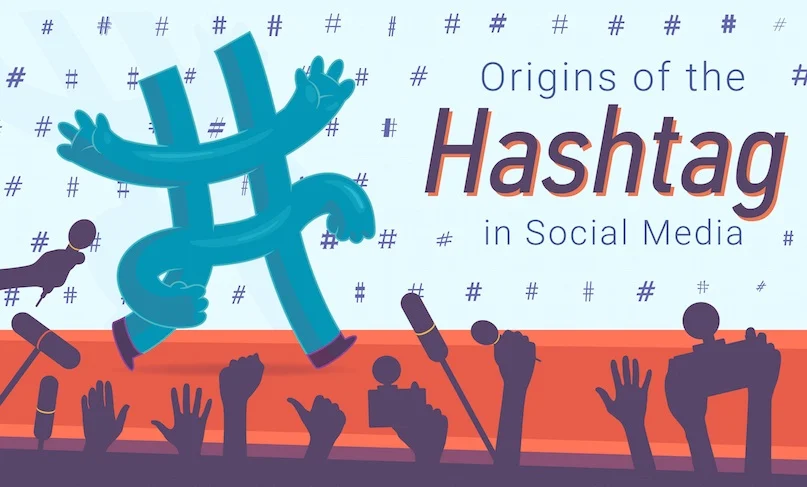 Origin Of The Hashtag In #SocialMedia - #Infographic