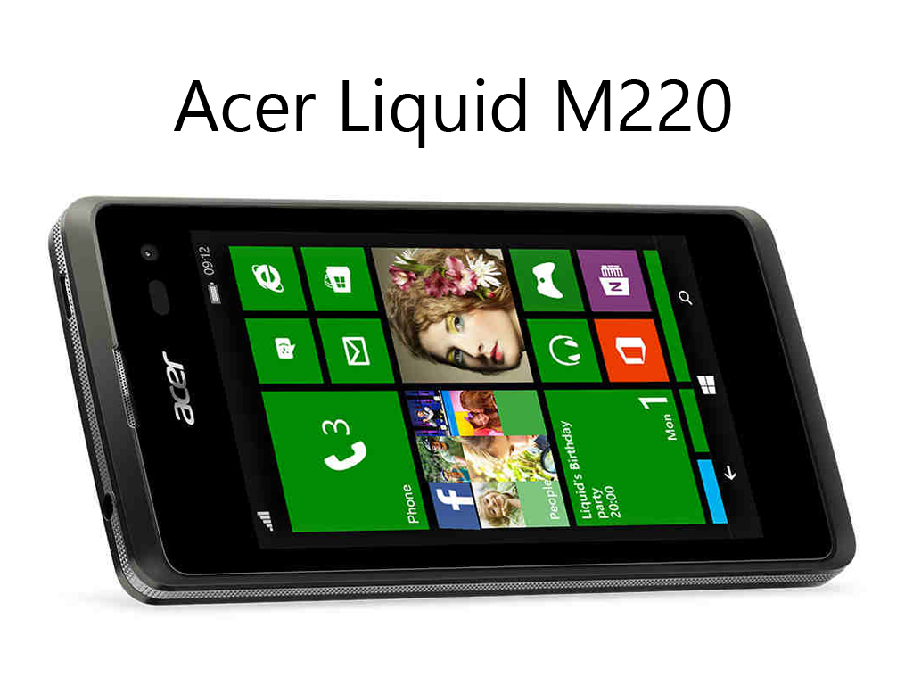 Acer Unveils Liquid M220: Entry Level, Upgradeable To Windows 10, 4-inch