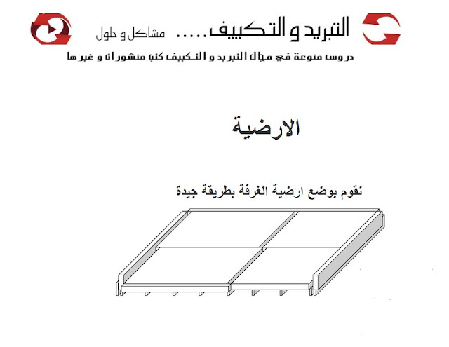 طريقة تركيب غرفة تبريد من نوع modulable طريقة تركيب غرفة تبريد من نوع modulable