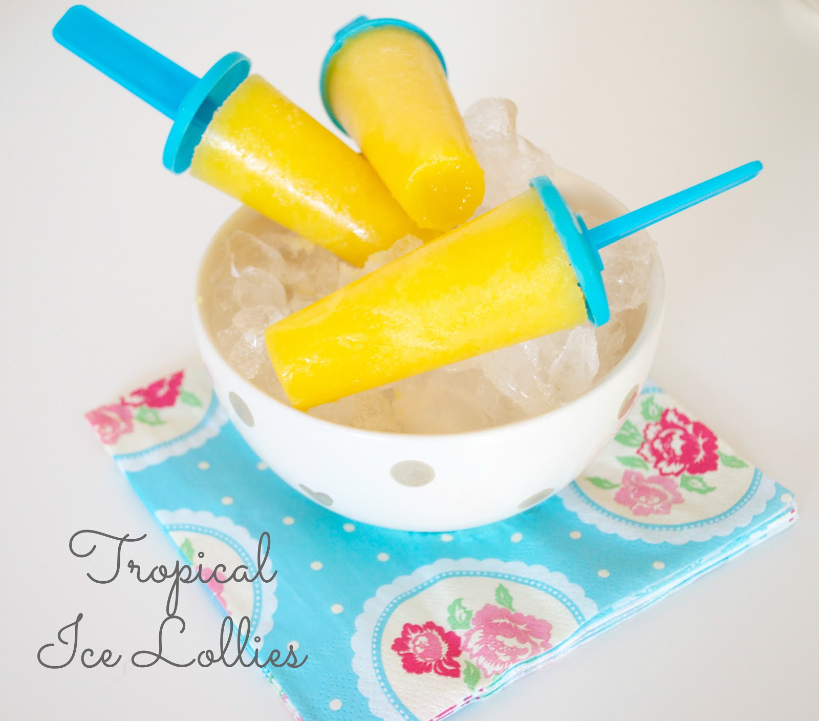 Lilly and me Tropical Teething Ice Lollies