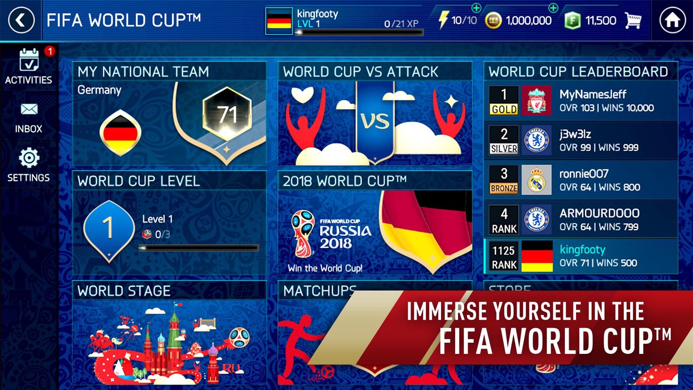 تحميل لعبة 2018 FIFA World Cup للاندرويد بصيغة APK كاملة بضغطة واحدة