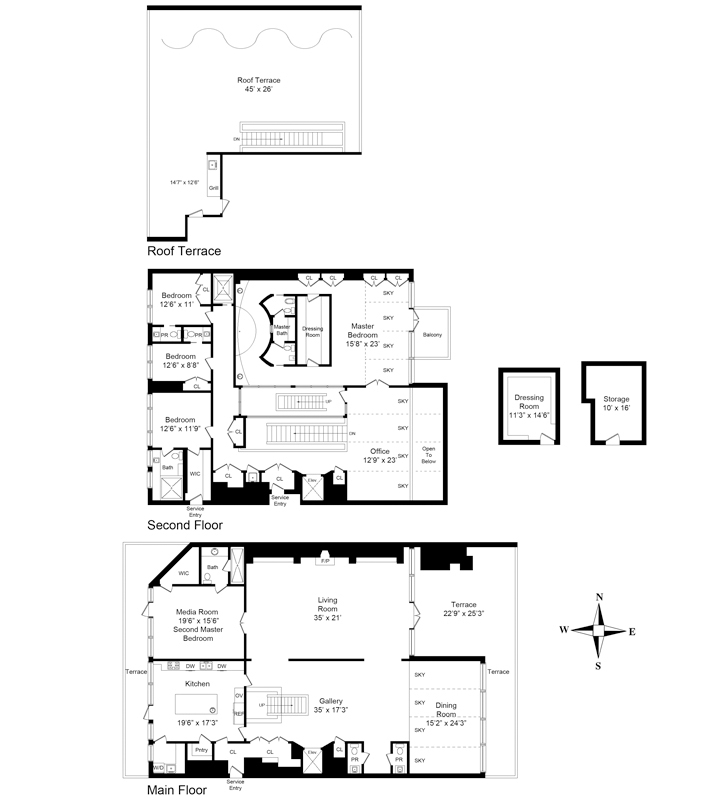 Apartment Plans With Garage