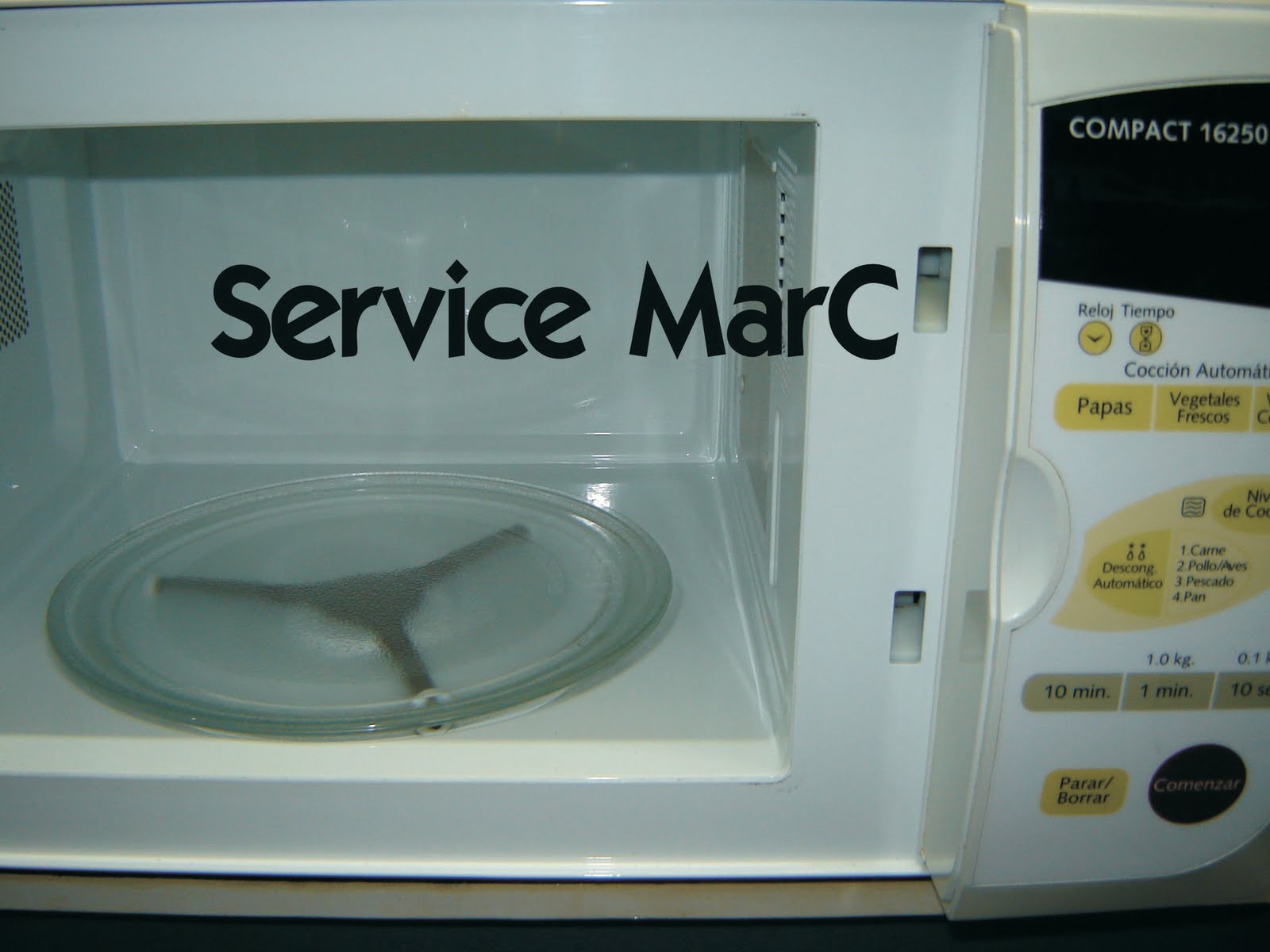 SERVICE MARC REPUESTOS: PLATO MICROONDAS BGH QUICK CHEF 15140