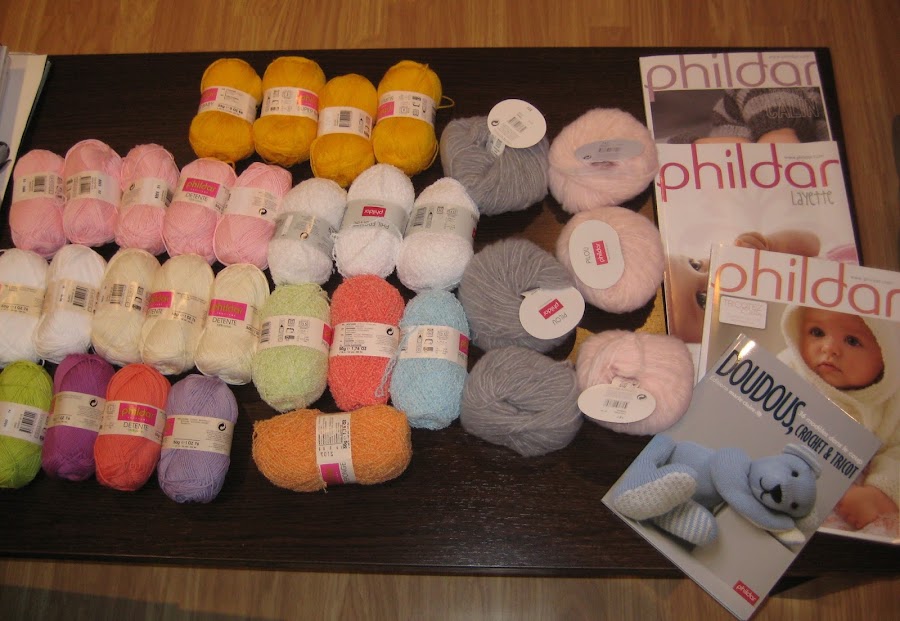 mis nancys, mis peques y yo, lanas y revistas Phildar