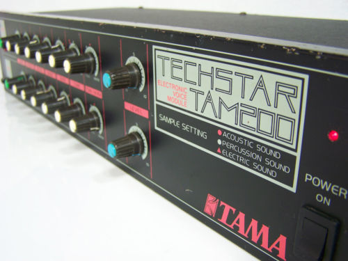 MATRIXSYNTH: Tama Techstar TAM-200 Analog Drum Synthesizer