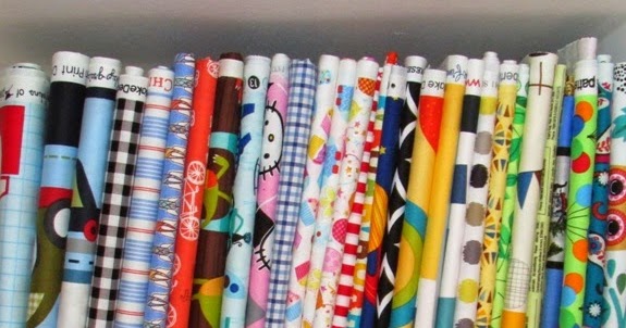 Fabric Organization: Comic Book Boards and File Folders - The