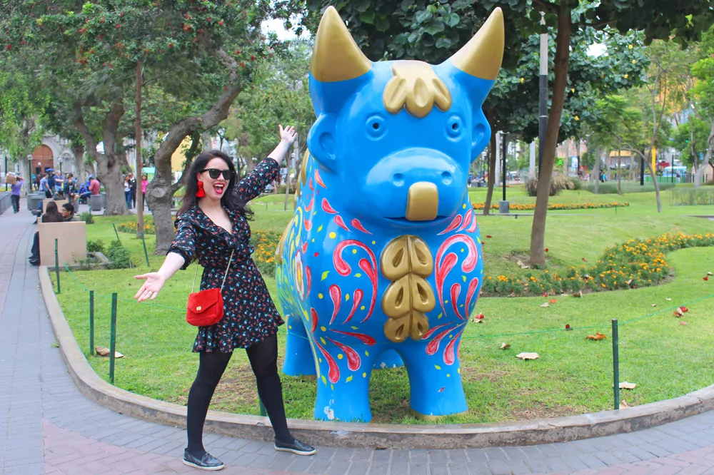 Pucara bull in Lima Peru - travel blog