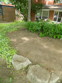 York Mills St. Andrews Toronto front garden renovation before by Paul Jung Gardening Services