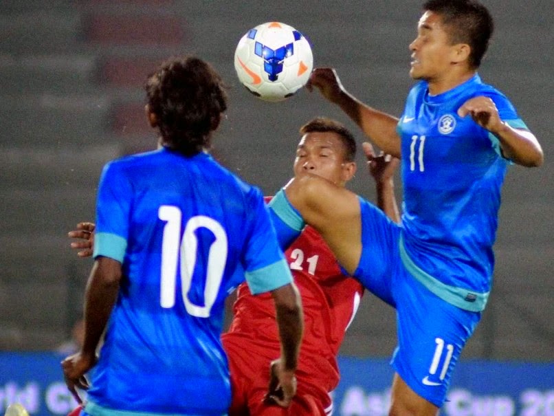 ONLY SPORTS: World Cup 2018 qualifier: Nepal down to India 2-0