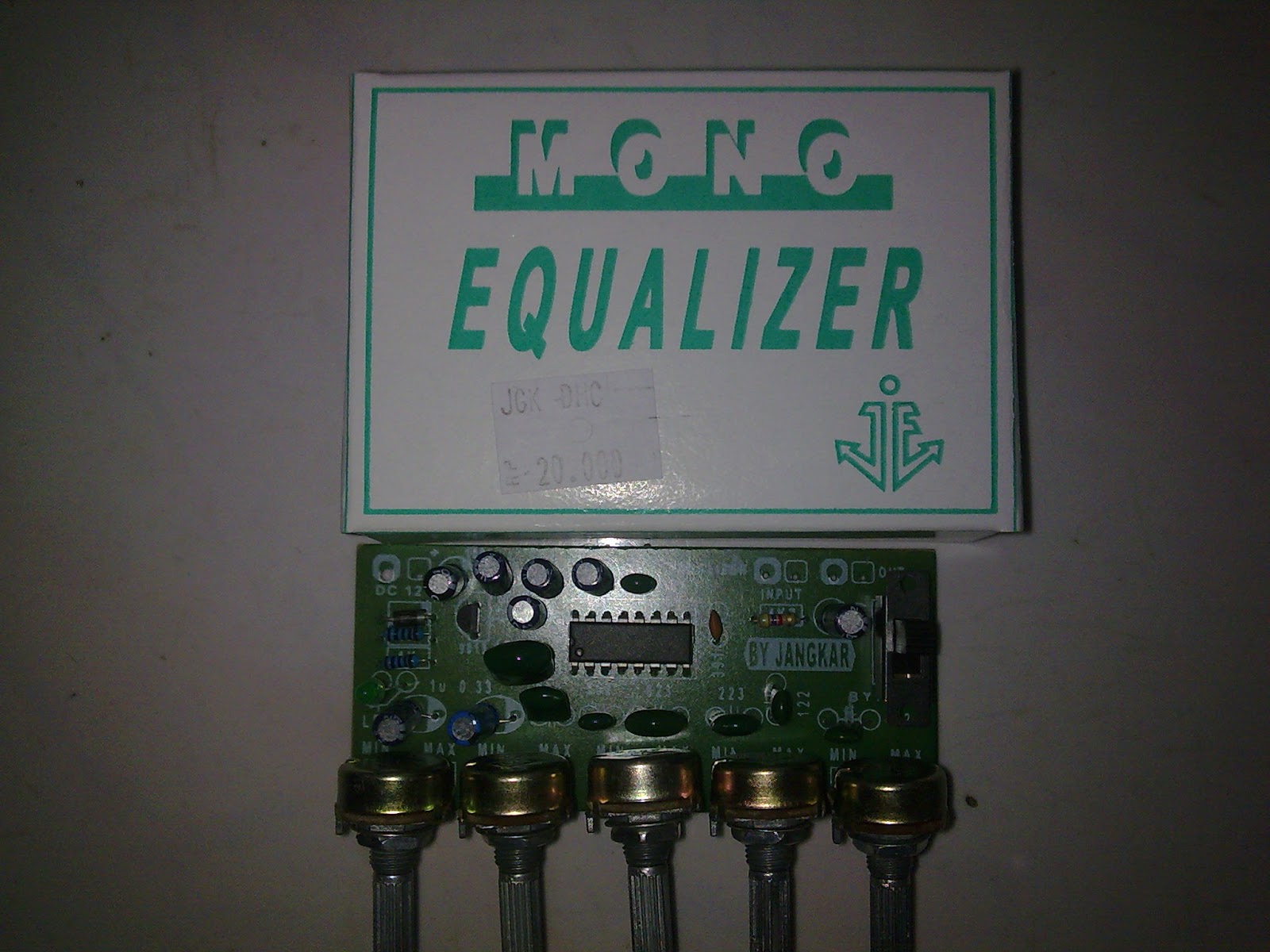 KIT EQUALIZER MONO JK TOKO ELEKTRONIK AMANAH