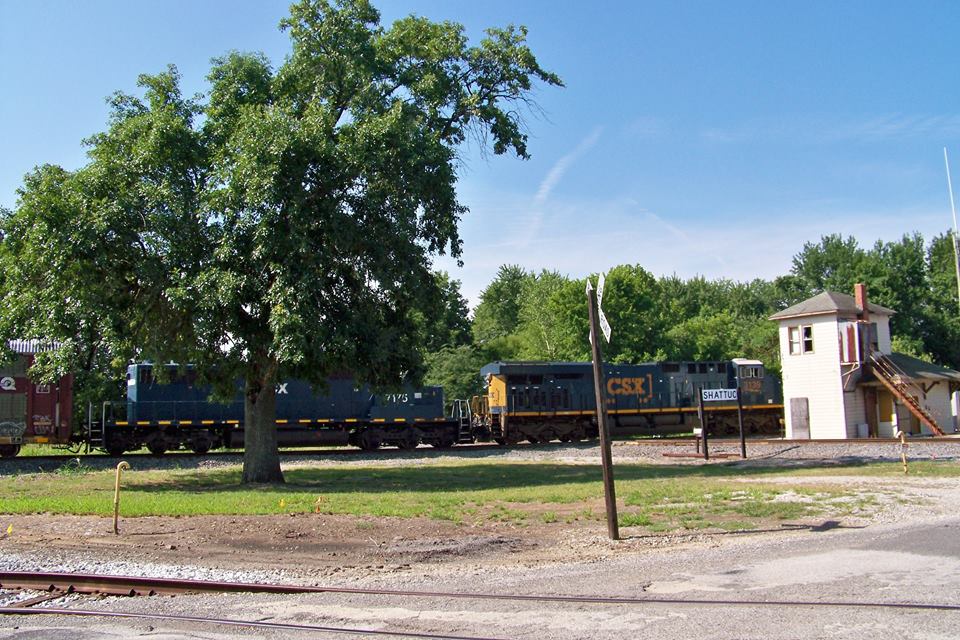 Towns and Nature Shattuc, IL Junction Tower and B&O Route Shutdown