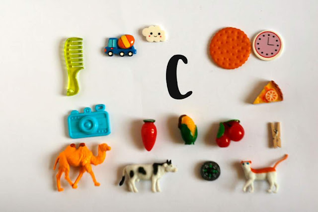 Language objects for Montessori alphabet box by TomToy
