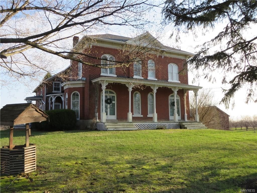 Sweet House Dreams 1865 Brick Colonial in Gasport, New York