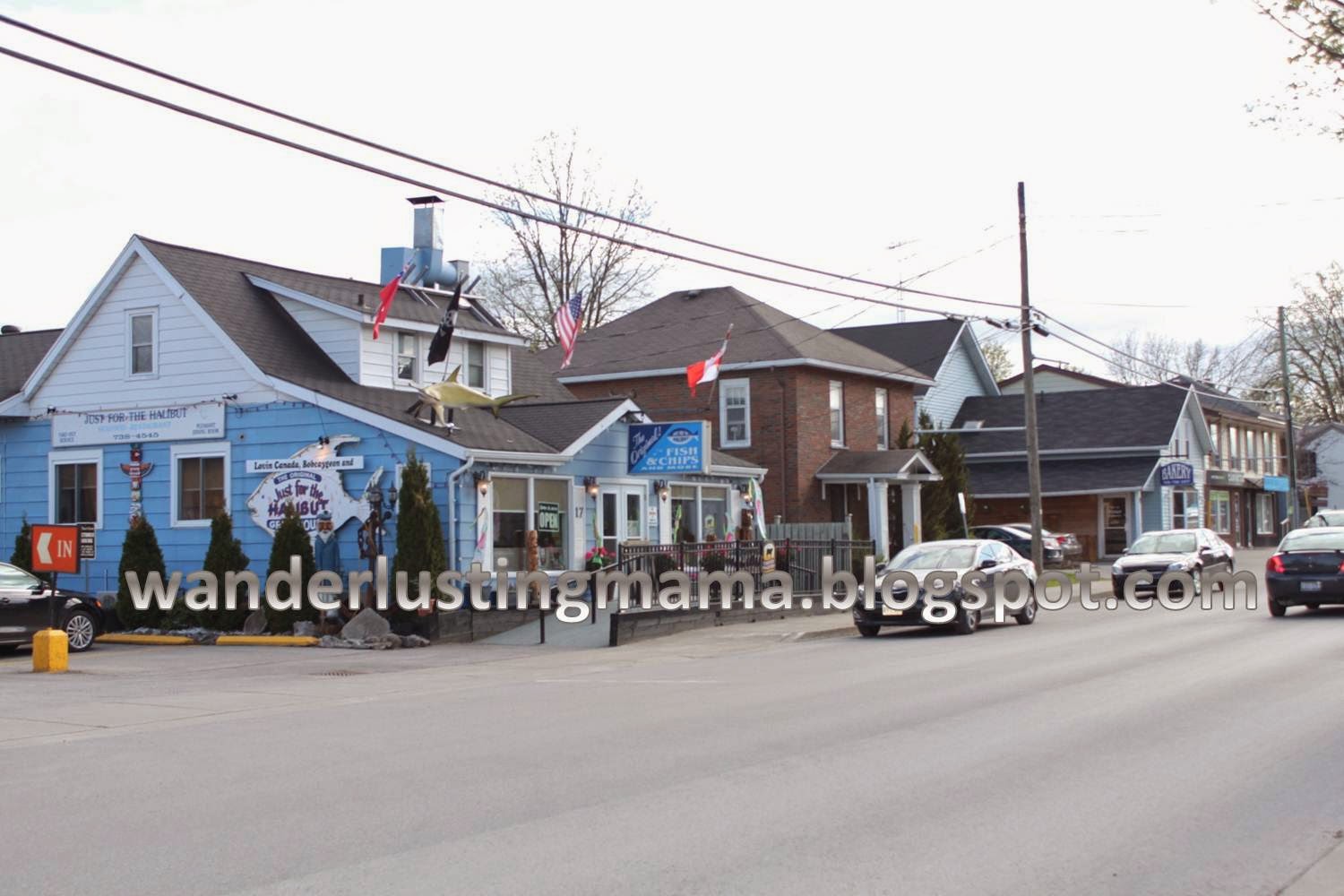 Wanderlusting Mama Dining at Bobcaygeon Just for the Halibut