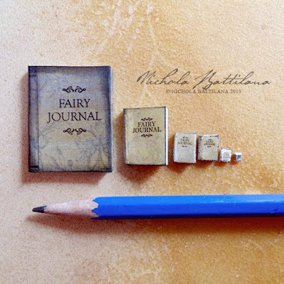 Miniature Fairy Journals - Nichola Battilana