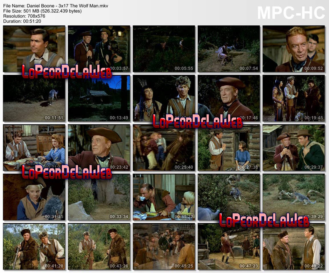 Daniel Boone - Temporada 3 Episodios 13 a 17 (Latino)