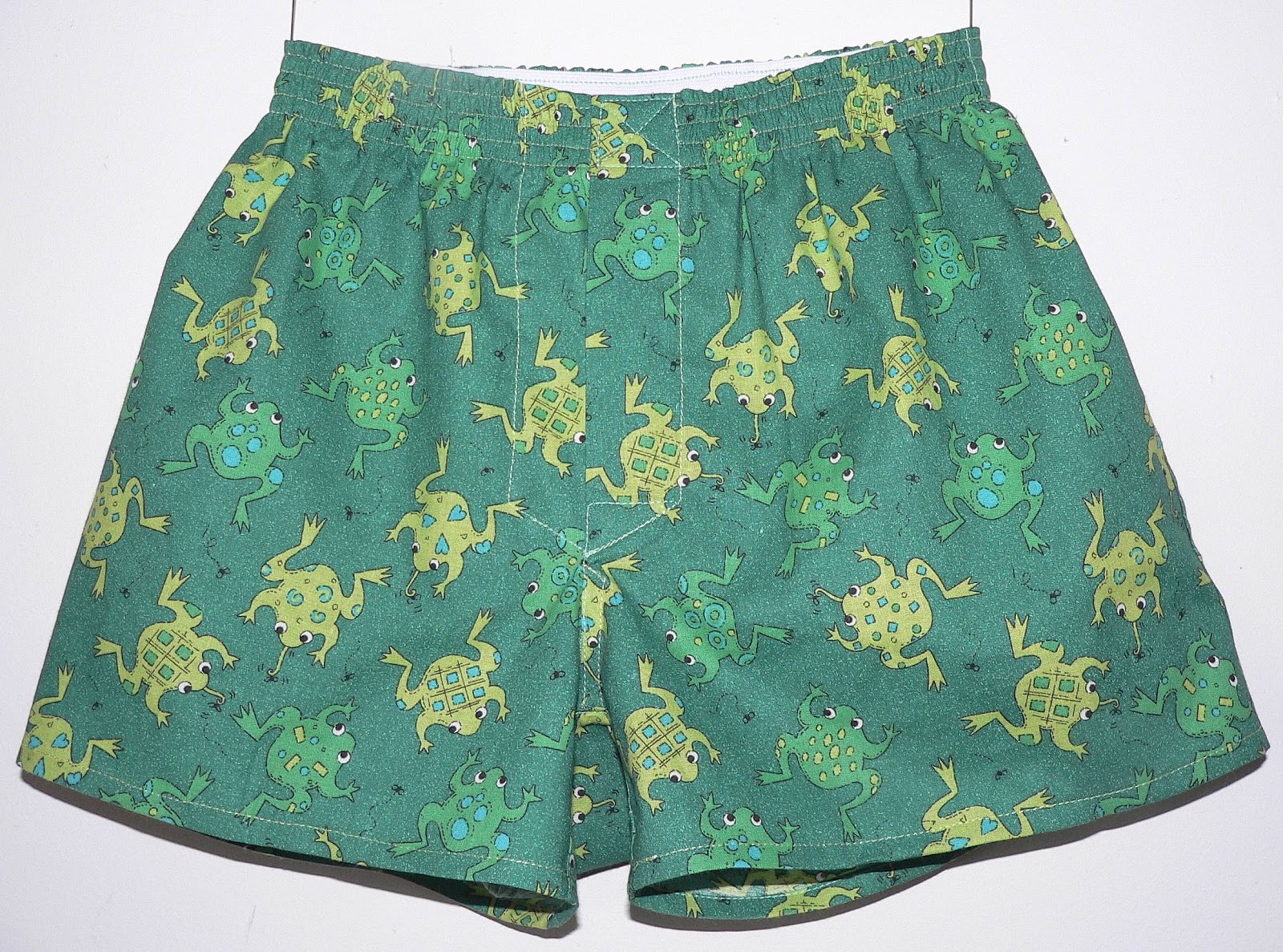 GLORIOUS CREATIONS: FIVE PANEL BOXER SHORTS: tutorial
