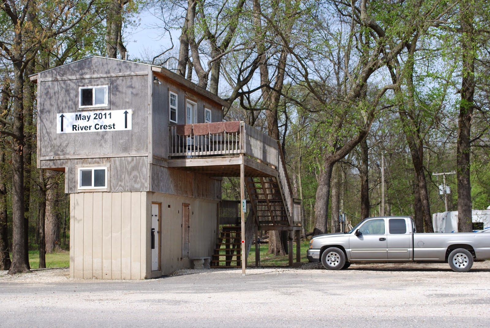 BLUE SKY AHEAD Tom Sawyer's RV Park Arkansas