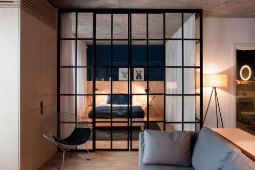 Chung cư 50m2 được thiết kế hoàn hảo nhờ rèm cửa Chung cư 50m2 được thiết kế hoàn hảo nhờ rèm cửa