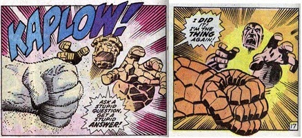 Fantastic Four 148-Thing-Sandman Fantastic Four 79-BenGrimm